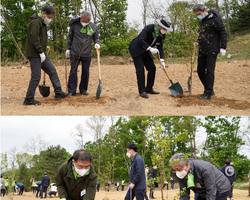산림청, ‘탄소중립 평화의 나무심기’ 행사 개최